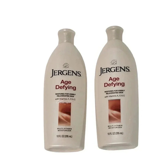 2 x Jergens Age Defying Multi Vitamin Moisturizer Lotion 10 Oz